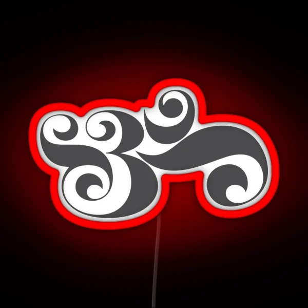 OM Symbol AUM Om The Sound Of The Universe RGB Neon Sign