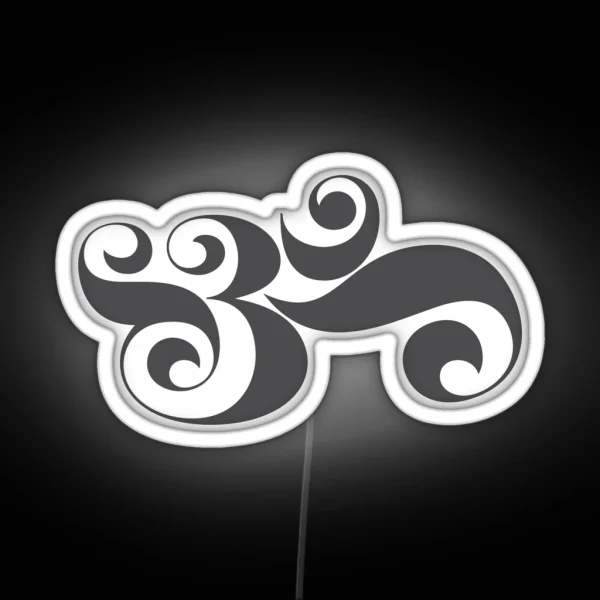 OM Symbol AUM Om The Sound Of The Universe RGB Neon Sign