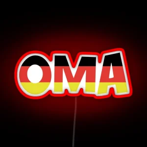 OMA RGB Neon Sign