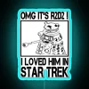 Retro-Futuristic R2D2 Doctor Who LED Sign with Color Changing Effect