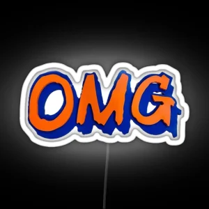 OMG Sign RGB Neon Sign