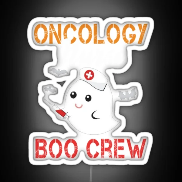 Oncology Boo Boo Crew RGB Neon Sign
