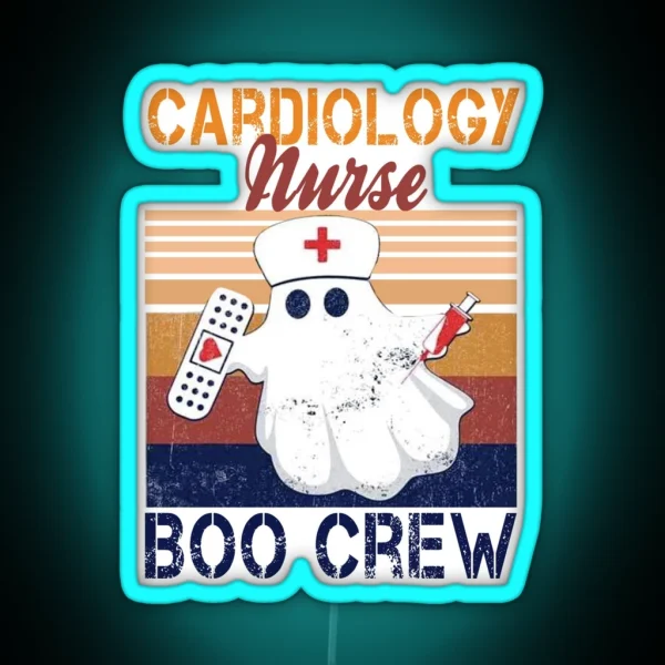 Oncology Boo Boo Crew RGB Neon Sign
