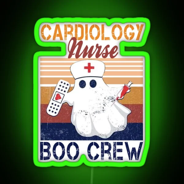 Oncology Boo Boo Crew RGB Neon Sign
