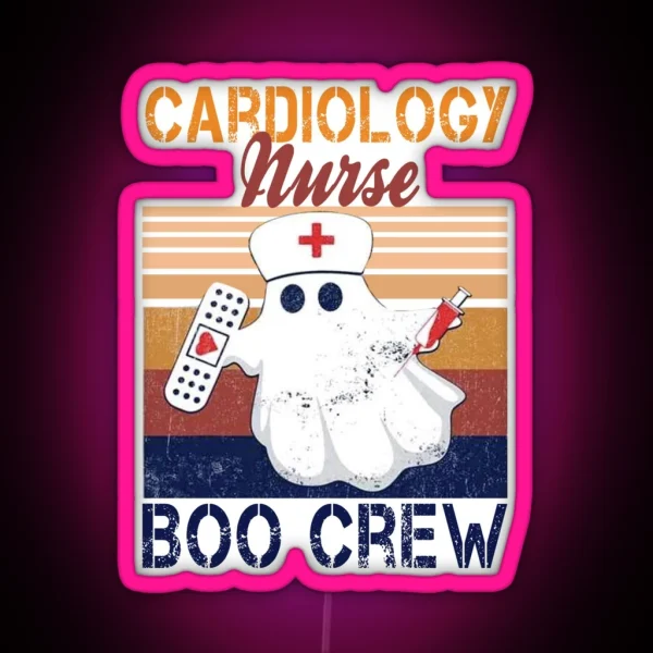 Oncology Boo Boo Crew RGB Neon Sign