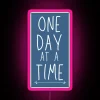 RGB LED Sign with Inspiring AA Slogan Motivational Neon Display