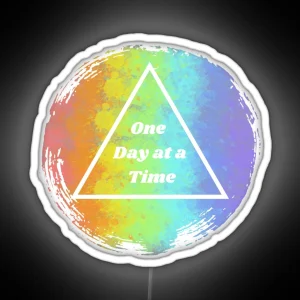 One Day At A Time RGB Neon Sign