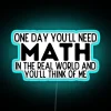 Whimsical math encouragement for future problem-solving endeavors and nostalgia