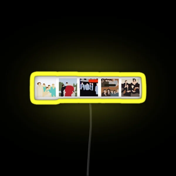 One Direction Discography Art Led RGB Neon Sign