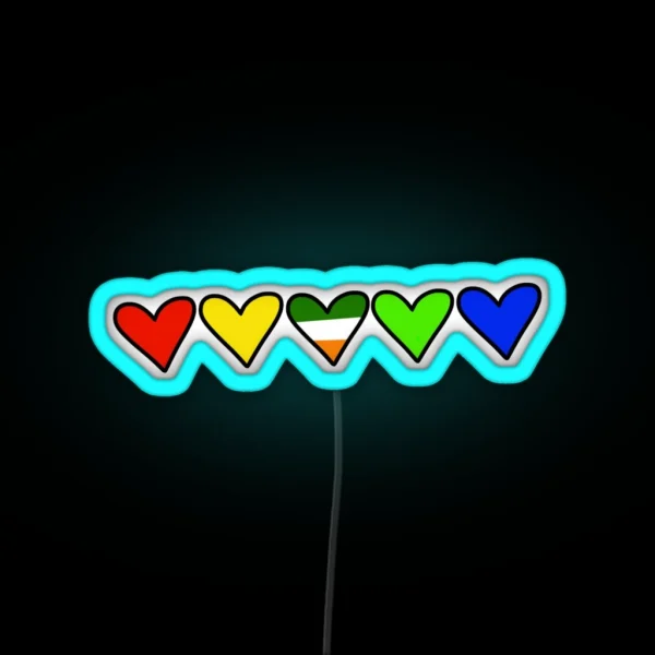 One Direction RGB Neon Sign
