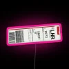 One Direction Take Me Home Fan Decorative Neon RGB Sign