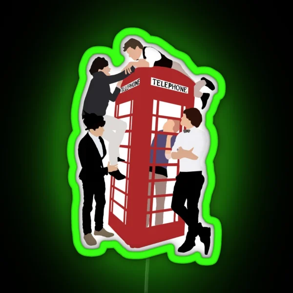 One Direction Take Me Home RGB Neon Sign