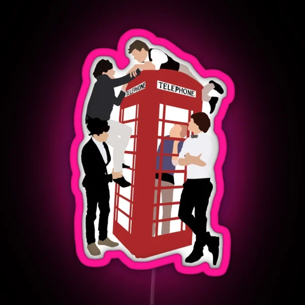 One Direction Take Me Home RGB Neon Sign