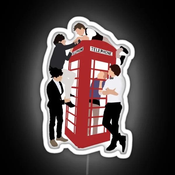 One Direction Take Me Home RGB Neon Sign