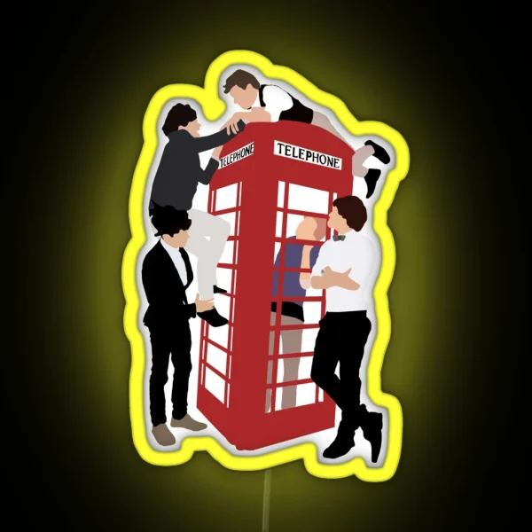 One Direction Take Me Home RGB Neon Sign