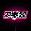 Motivational racing themed neon sign with multicolor RGB lighting effects.