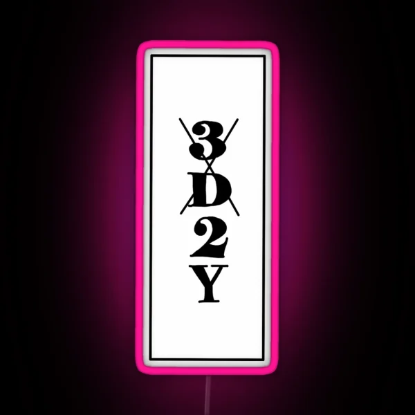 One Piece 3D2Y Time Skip RGB Neon Sign