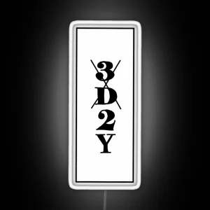 One Piece 3D2Y Time Skip RGB Neon Sign