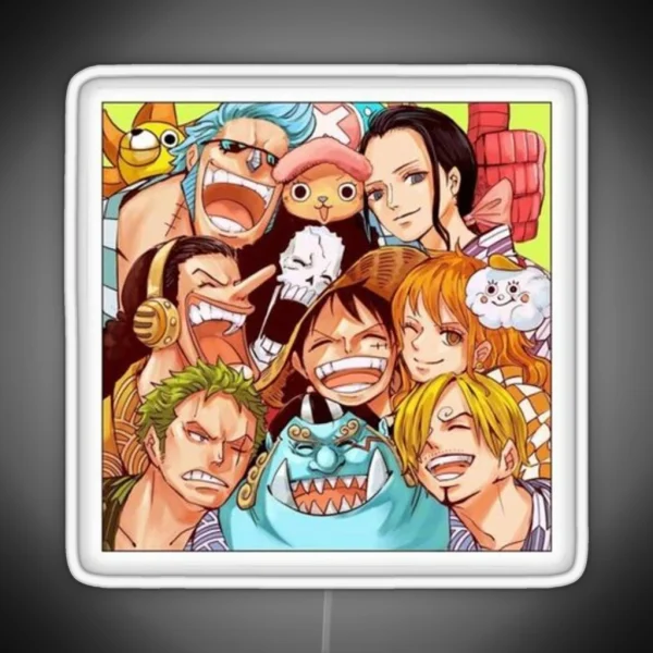 ONE PIECE Led MONKEY D LUFFY Led ACE Led SANJI Led RGB Neon Sign