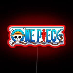 One Piece Logo RGB Neon Sign