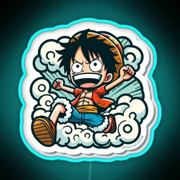 One Piece Luffy Led RGB Neon Sign