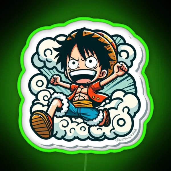 One Piece Luffy Led RGB Neon Sign