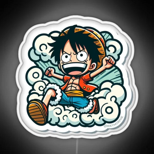 One Piece Luffy Led RGB Neon Sign
