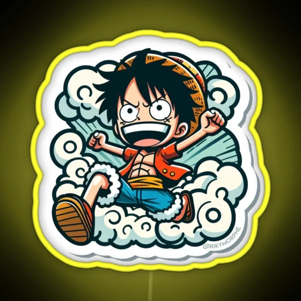 One Piece Luffy Led RGB Neon Sign