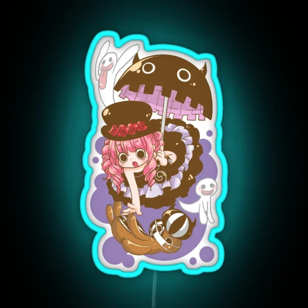 One Piece Perona RGB Neon Sign