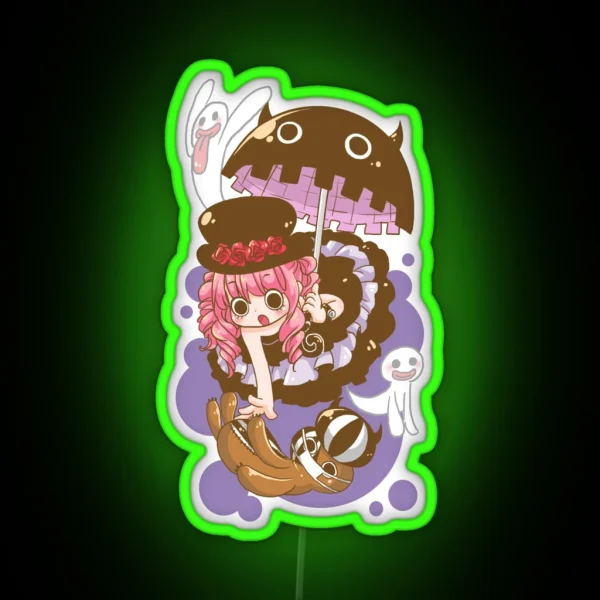 One Piece Perona RGB Neon Sign