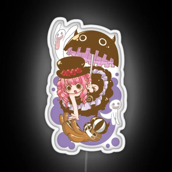 One Piece Perona RGB Neon Sign