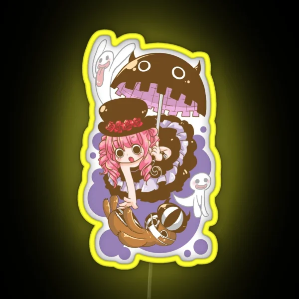 One Piece Perona RGB Neon Sign