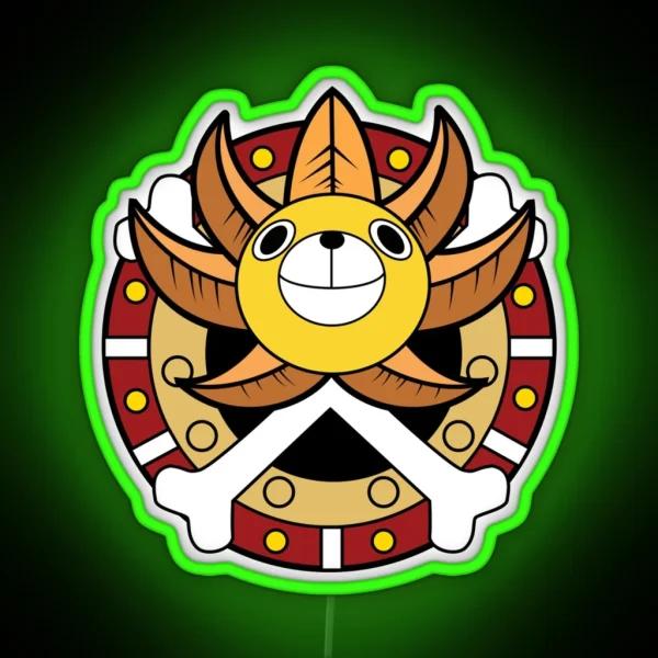 One Piece Sunny Thousand Logo RGB Neon Sign