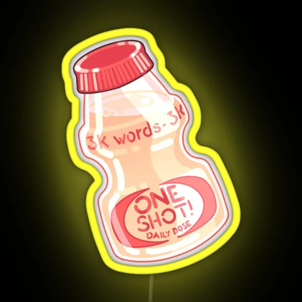 Oneshot Fanfiction Dose Fanfic Cafe Tags RGB Neon Sign