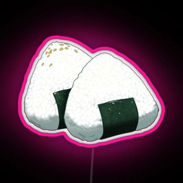 Onigiri RGB Neon Sign