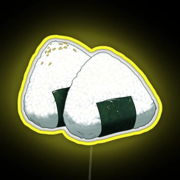 Onigiri RGB Neon Sign