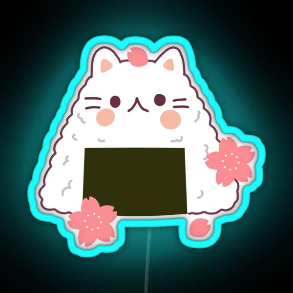 Onigiri RGB Neon Sign