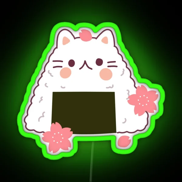Onigiri RGB Neon Sign