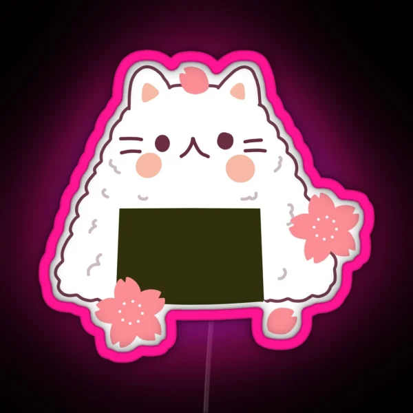 Onigiri RGB Neon Sign