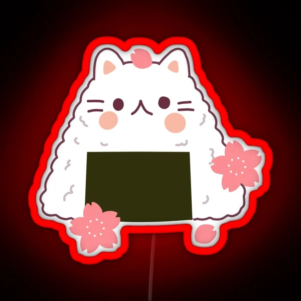 Onigiri RGB Neon Sign