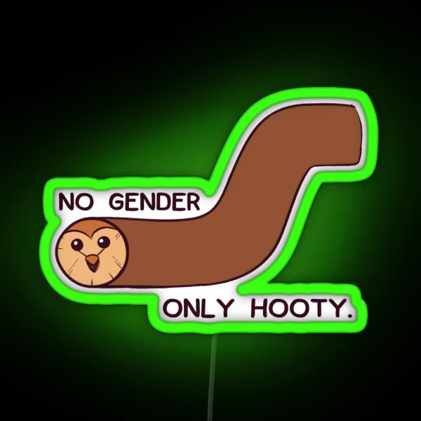 Only Hooty RGB Neon Sign