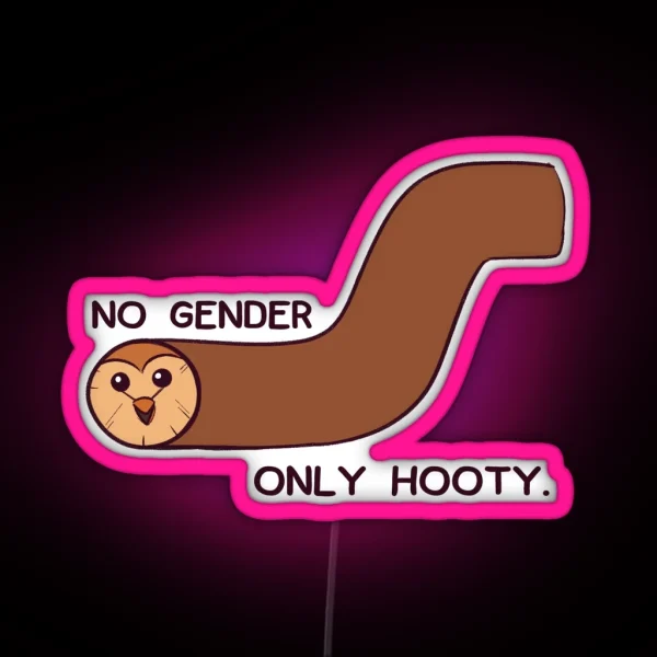 Only Hooty RGB Neon Sign