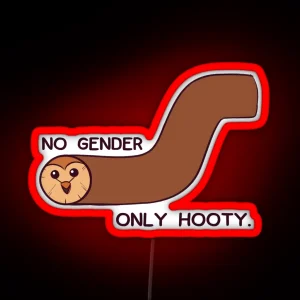 Only Hooty RGB Neon Sign