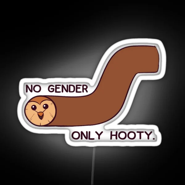 Only Hooty RGB Neon Sign