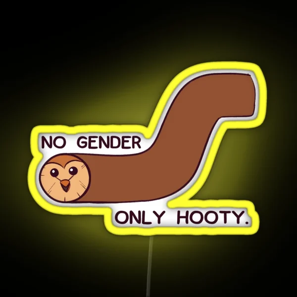 Only Hooty RGB Neon Sign