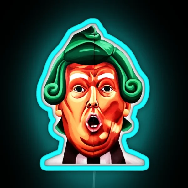 Oompa Loompa Trump RGB Neon Sign
