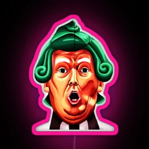 Oompa Loompa Trump RGB Neon Sign