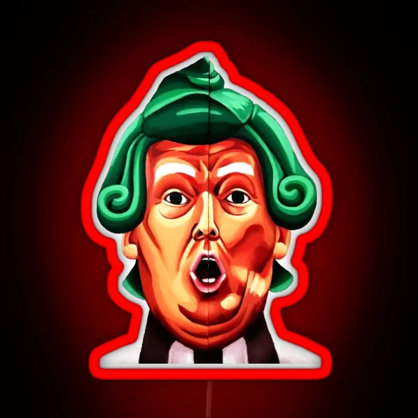 Oompa Loompa Trump RGB Neon Sign
