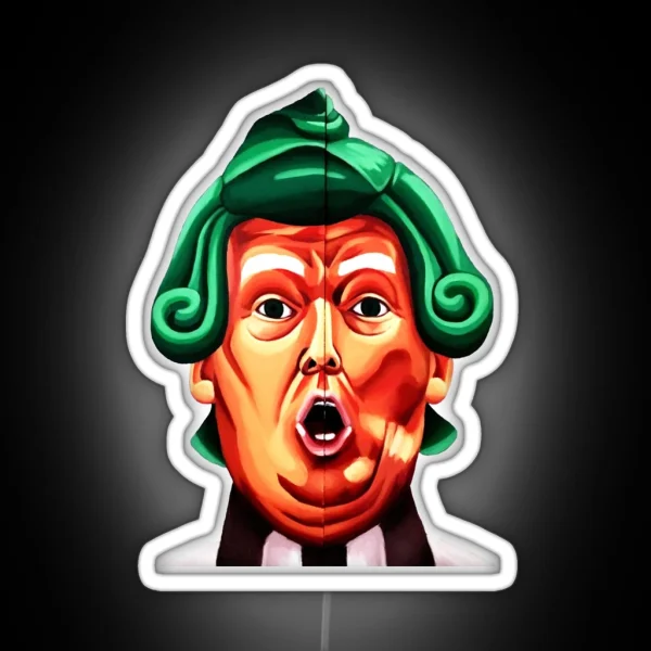 Oompa Loompa Trump RGB Neon Sign