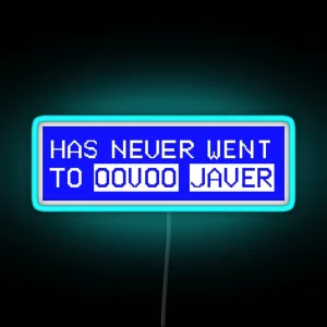 Oovoo Javer RGB Neon Sign